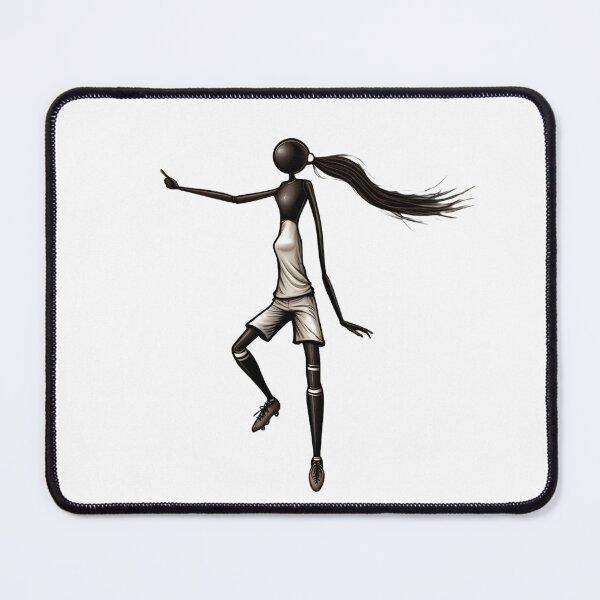Item preview, a stick woman footballer designed and sold by BandM Jos-Wilias.