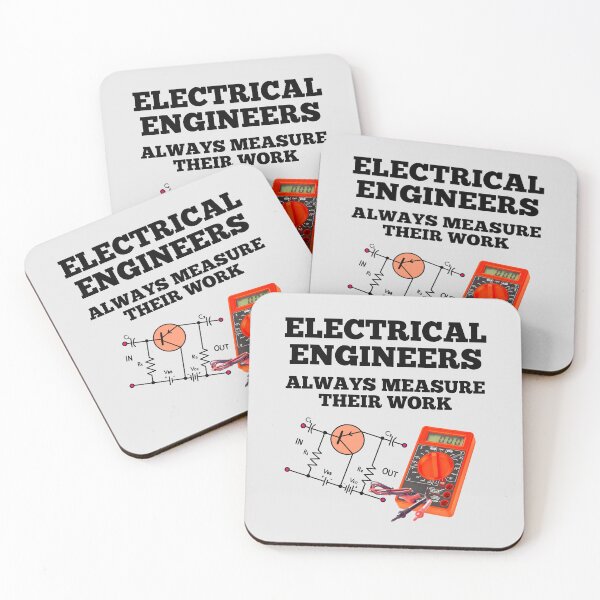 Item preview, Electrical Engineers Always Measure Their Work. designed and sold by MPC-Mince-Pies.