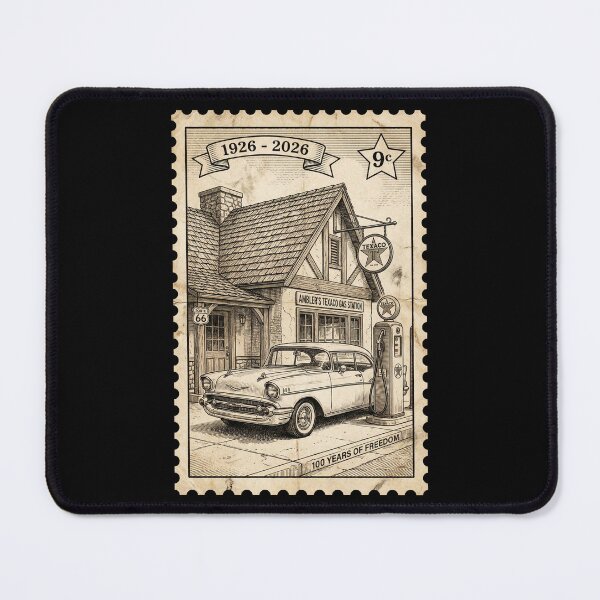 Item preview, Route 66 Centennial Star Gas Station: 100th Anniversary 1926-2026 Retro Coupe designed and sold by G350.