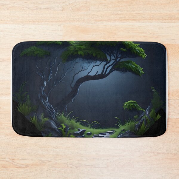 Item preview, a dark tree landscape designed and sold by aledfychan.