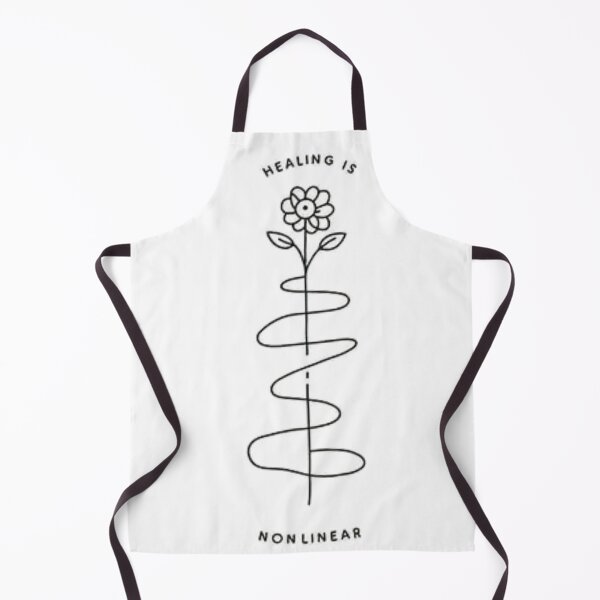 Item preview, Healing Is Nonlinear – Minimalist Mental Health Art designed and sold by MonaRose_Art.