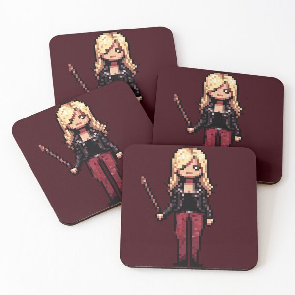 Aperçu de l'œuvre Buffy Summers, la tueuse de vampires créée et vendue par Iko.