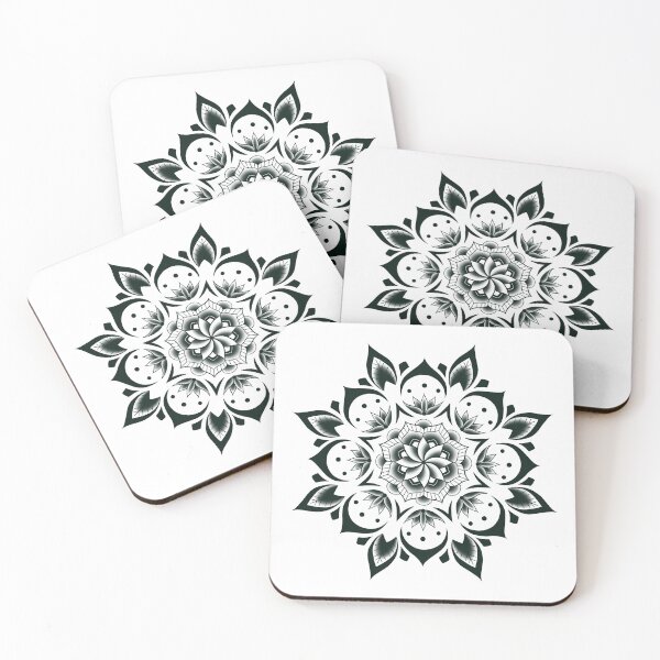 Item preview, Botanical Inspired Mandala designed and sold by SolanaBlantz.