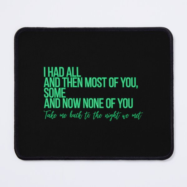 Item preview, Lord Huron - The Night We Met designed and sold by kornerupine.