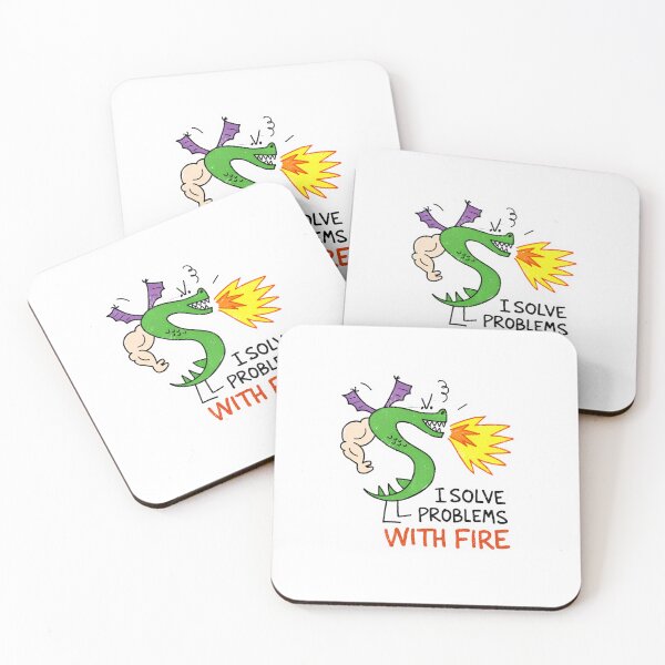 Item preview, I Solve Problems With Fire designed and sold by Design-Store14.