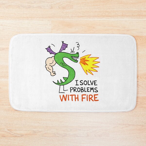 Item preview, I Solve Problems With Fire designed and sold by Design-Store14.