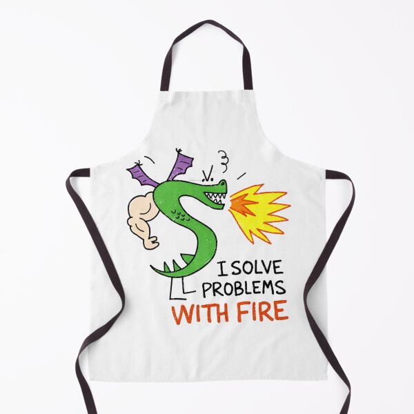 Item preview, I Solve Problems With Fire designed and sold by Design-Store14.