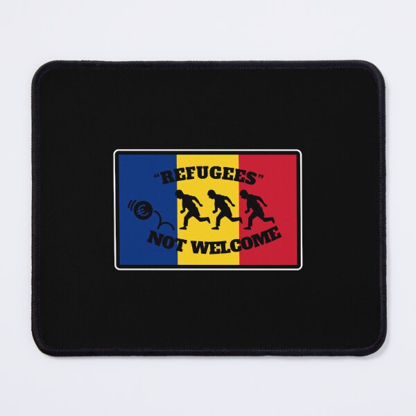 Item preview, "Refugees" not welcome in Romania designed and sold by PuzzlingStuff.
