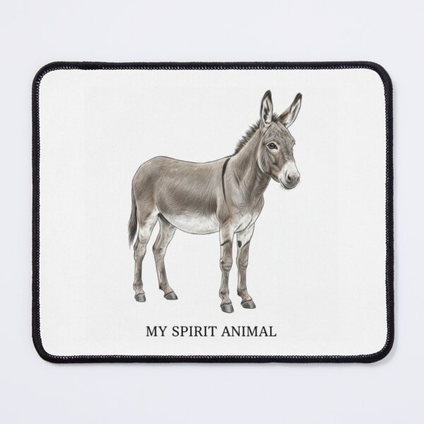 Item preview, Donkey my spirit animal retro antique funny meme memes cute kawaii designed and sold by CheeseBlueprint.