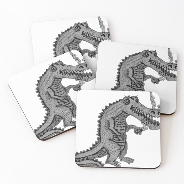 Artikelvorschau, rauchendes Krokodil-Design entworfen und verkauft von teasedrawings.