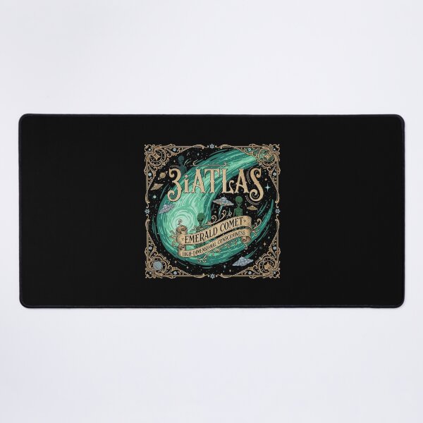 Item preview, 3iATLAS Emerald Comet High-Dimensional Alien Art designed and sold by zzz888.