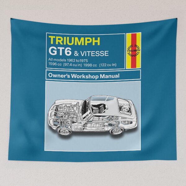 Item preview, Classic car Owner's Workshop Manual, Triumph GT6, Spitfire. designed and sold by CEastwoodPhotos.