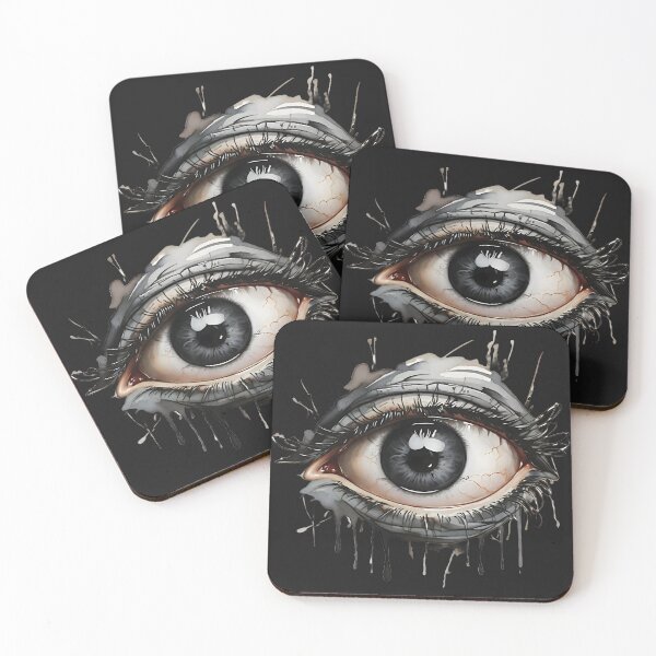 Item preview, a black runny eye designed and sold by BandM Jos-Wilias.