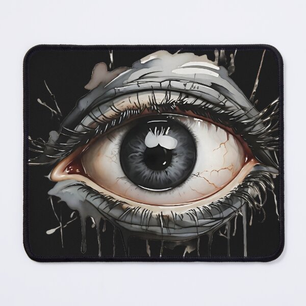 Item preview, a black runny eye designed and sold by aledfychan.
