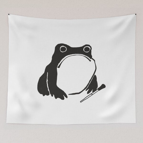 Item preview, Matsumoto Hojo Scientist Frog with a Pasteur Pipette designed and sold by Ameus.