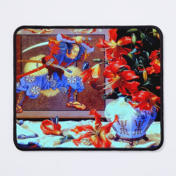 Item preview, Samurai & Red Lillies designed and sold by NightRaida.
