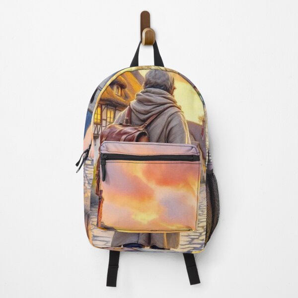 Item preview, Pilgrim arriving at the evening's stop (Saint James) designed and sold by jefboutique6150.