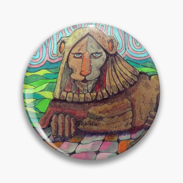 Item preview, 738 - LEAZES PARK LION - DAVE EDWARDS - COLOURED PENCILS - 2023 designed and sold by BLYTHART.