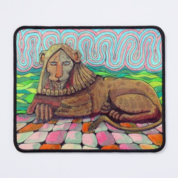 Item preview, 738 - LEAZES PARK LION - DAVE EDWARDS - COLOURED PENCILS - 2023 designed and sold by BLYTHART.