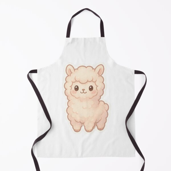 Artikelvorschau, Pastel Dreamy Alpaca Sticker entworfen und verkauft von StickMint.