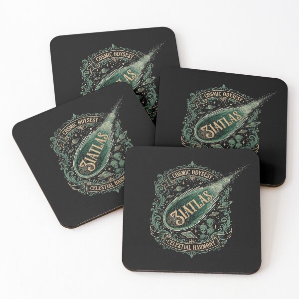 Item preview, 3iATLAS Cosmic Odyssey Alien and Comet Crest designed and sold by zzz888.