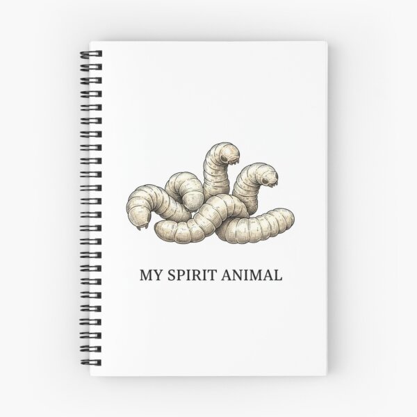 Item preview, Maggot my spirit animal retro antique funny meme memes cute kawaii designed and sold by CheeseBlueprint.