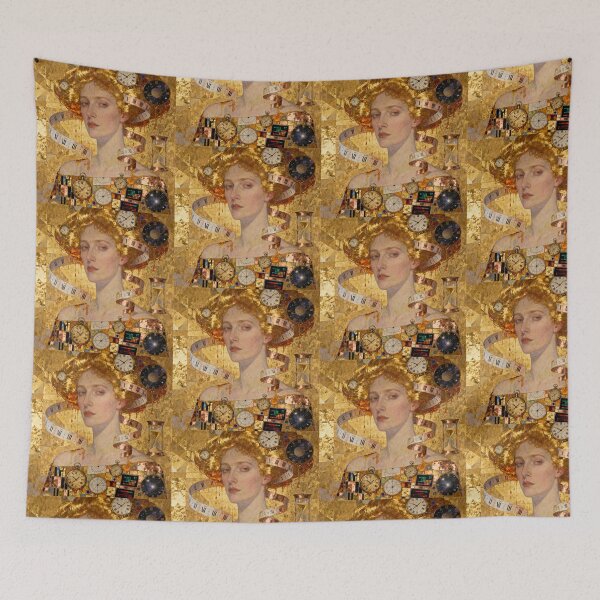 Item preview, Temporal Elegance Beautiful Art Nouveau Gustav Klimt stylish art designed and sold by Vintage Designs +.
