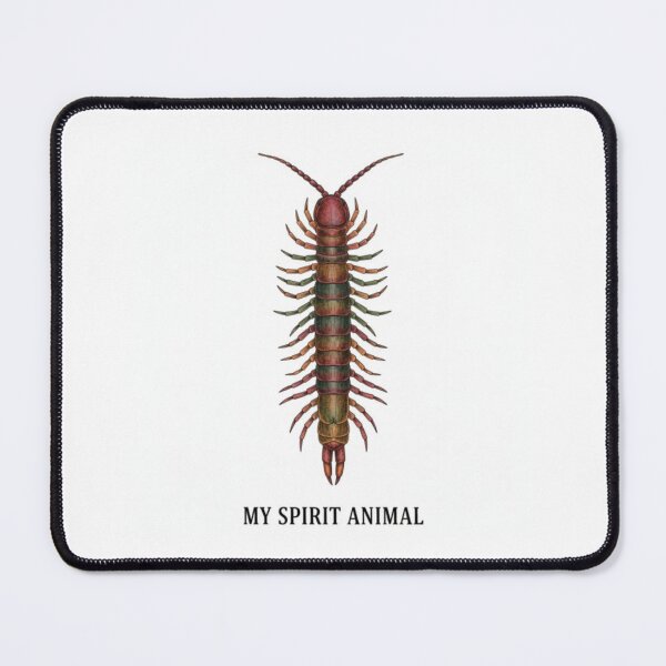 Item preview, Centipede my spirit animal retro antique funny meme memes cute kawaii designed and sold by CheeseBlueprint.