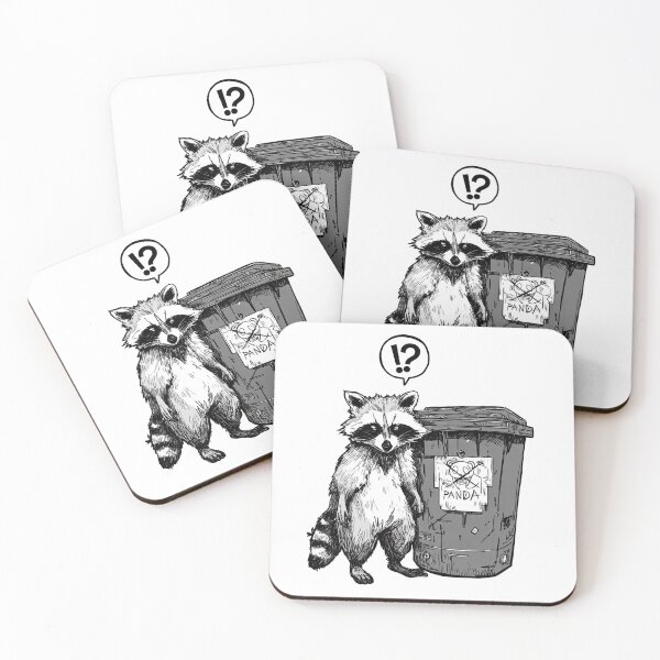 Item preview, Trash Panda funny animals art designed and sold by PigmalionArt.