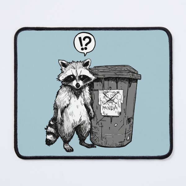 Item preview, Trash Panda funny animals art designed and sold by PigmalionArt.