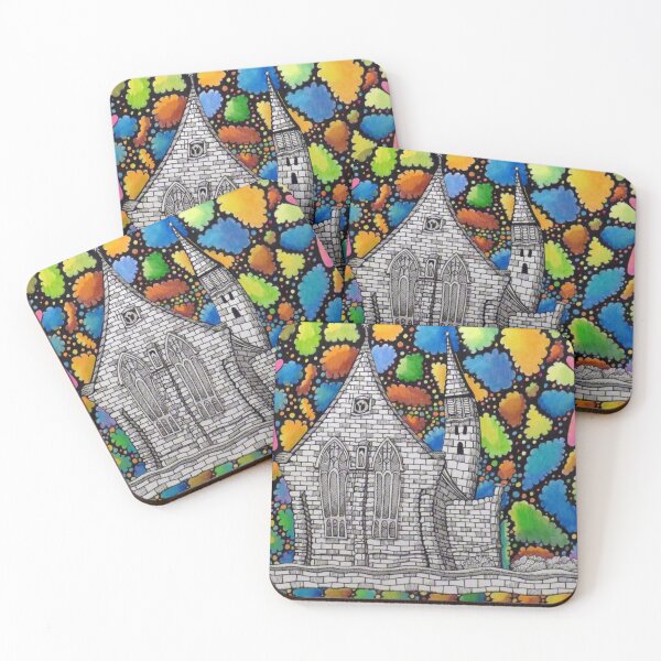 Item preview, 1038 - ST. MARY'S CHURCH, BLYTH - DAVE EDWARDS - MIXED MEDIA - 2025 designed and sold by BLYTHART.