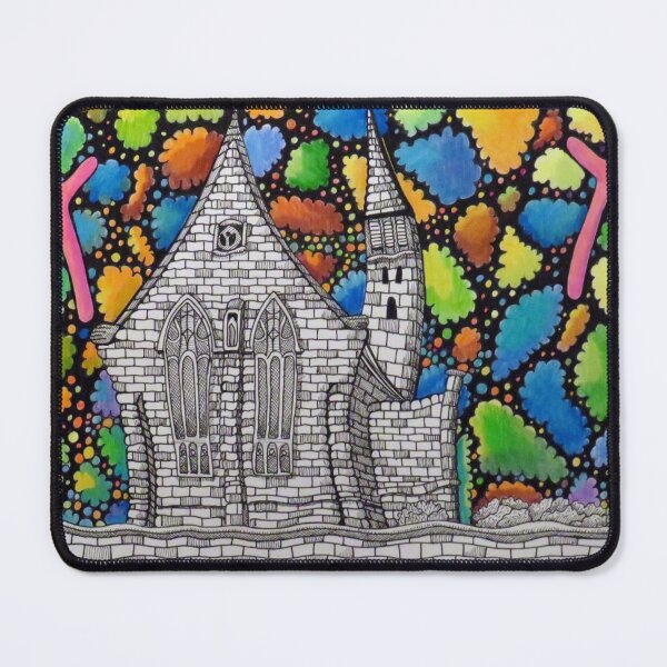 Item preview, 1038 - ST. MARY'S CHURCH, BLYTH - DAVE EDWARDS - MIXED MEDIA - 2025 designed and sold by BLYTHART.