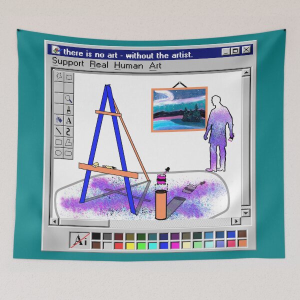 Item preview, No Art without the Artist designed and sold by TheDoctorDanko.