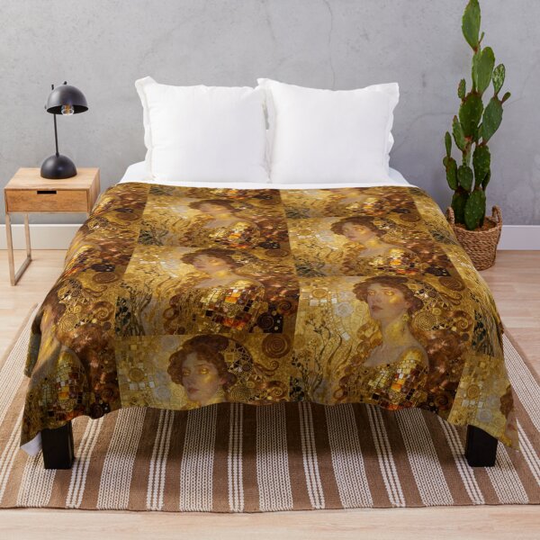 Item preview, Golden Elegance Beautiful Art Nouveau Gustav Klimt stylish art designed and sold by Vintage Designs +.