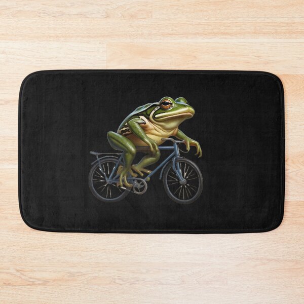 Item preview, a frog on a bike designed and sold by aledfychan.