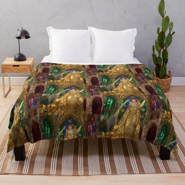 Item preview, Gothic Serenity Beautiful Art Nouveau Gustav Klimt stylish art designed and sold by Vintage Designs +.