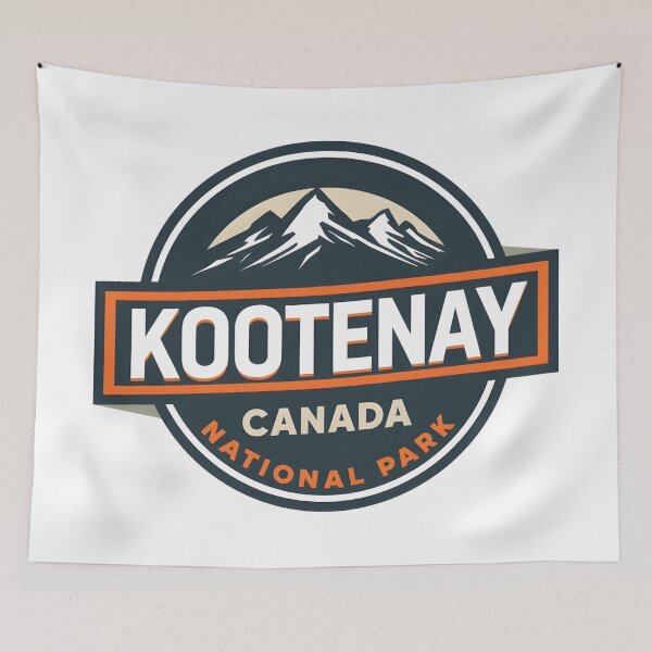 Item preview, Kootenay National Park - Canada  designed and sold by GoodOldVintage.