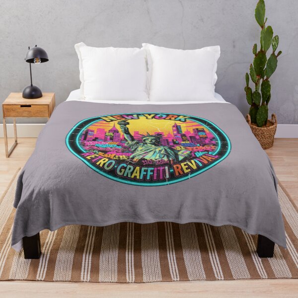 Item preview, New York Retro Graffiti Revival – Liberty Edition designed and sold by Tily360.