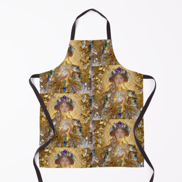 Item preview, Crystal Guardian Beautiful Art Nouveau Gustav Klimt stylish art designed and sold by Vintage Designs +.