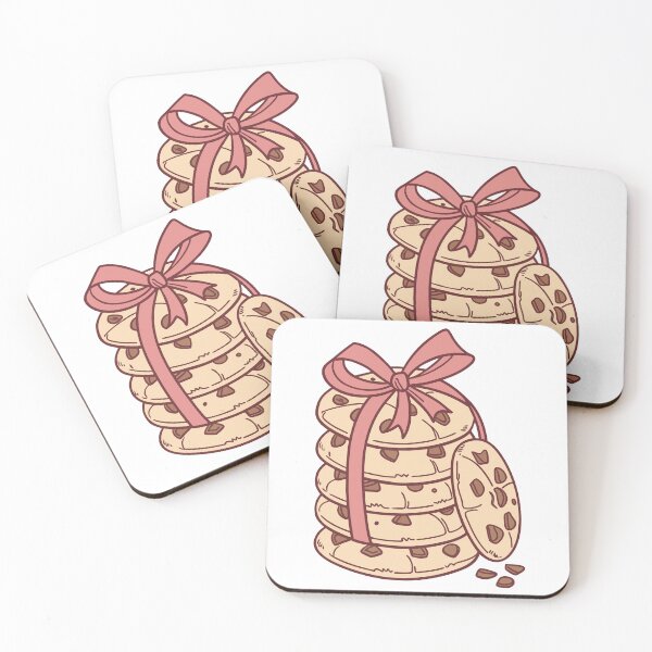 Item preview, Cute Chocolate Chip Cookies Illustration designed and sold by CrownedCanvas.