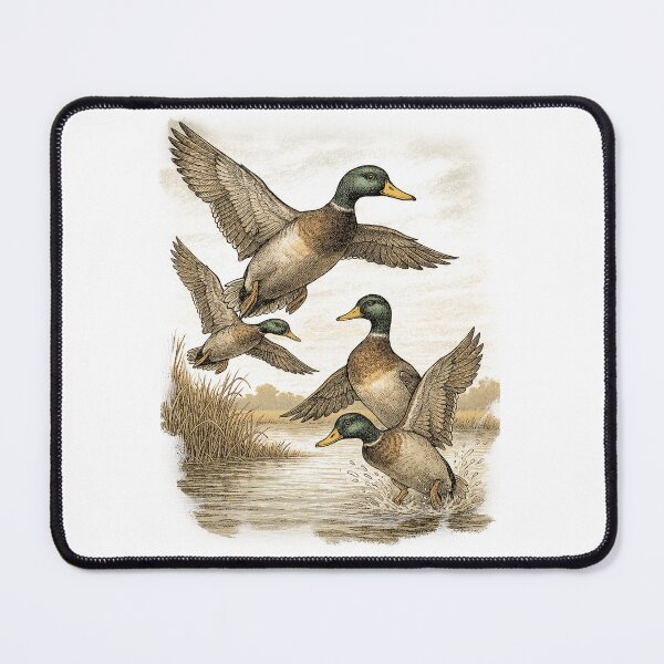 Item preview, Vintage Mallard Duck Shirt, Retro Nature Boho Wildlife, Cabincore Season designed and sold by CARBONARA LLC..