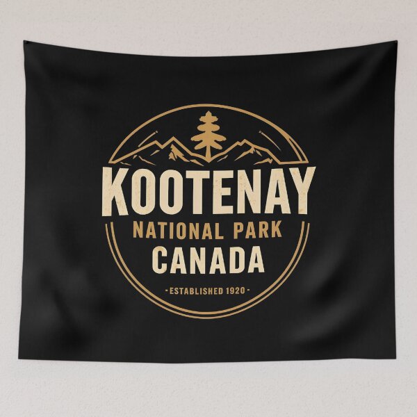 Item preview, Kootenay National Park - Canada  designed and sold by GoodOldVintage.