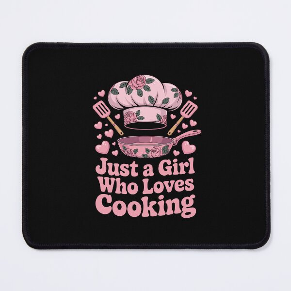 Item preview, Just a Girl Who Loves Cooking designed and sold by jkrphoto.