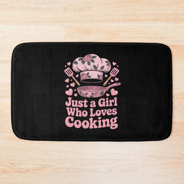 Item preview, Just a Girl Who Loves Cooking designed and sold by jkrphoto.