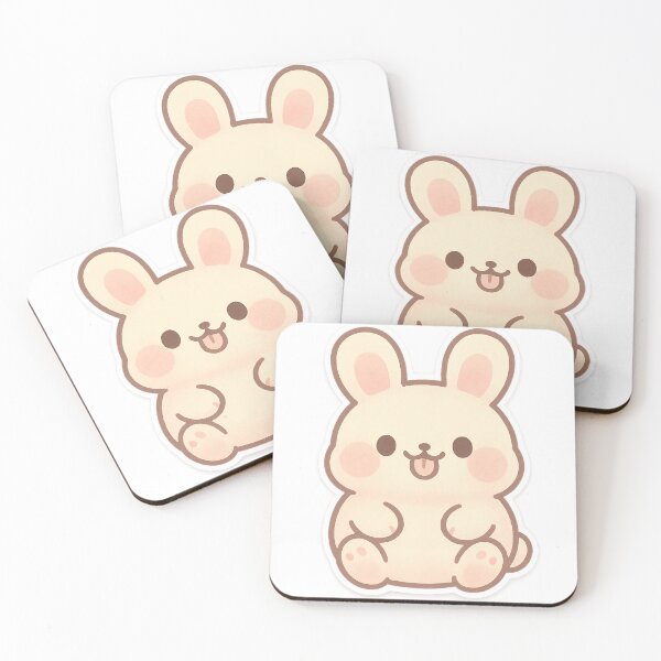Item preview, Chibi Silly Bunny Sticker designed and sold by StickMint.