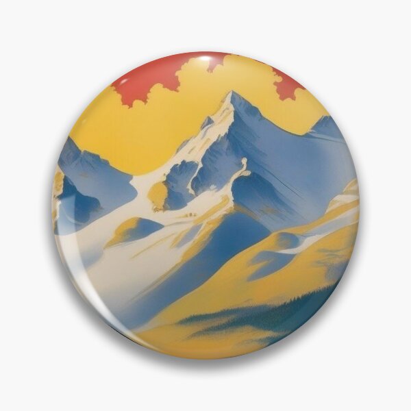 Item preview, Vintage Swiss Ski Resort Poster | St. Moritz Engadin Print designed and sold by Esterlane.