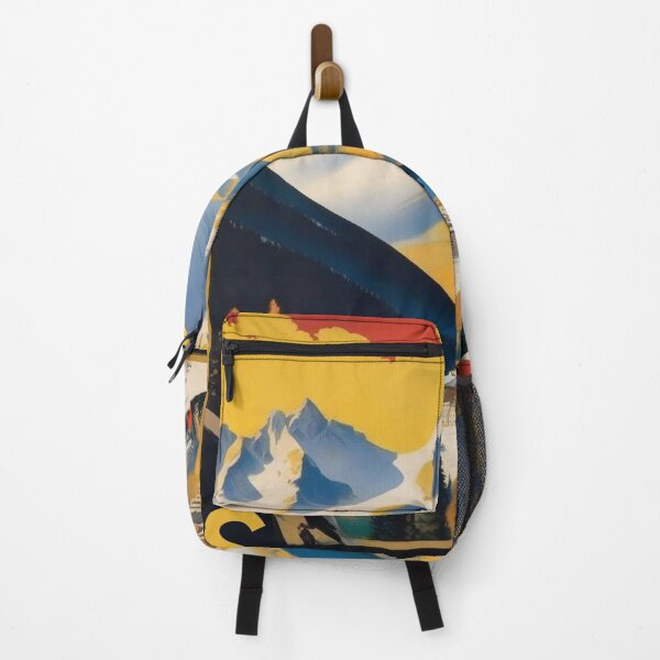 Item preview, Vintage Swiss Ski Resort Poster | St. Moritz Engadin Print designed and sold by Esterlane.