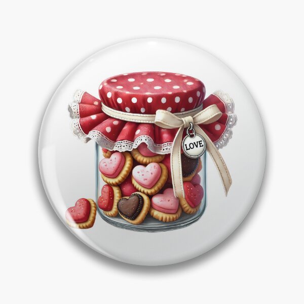 Item preview, Cute Lovely Valentine Cookies - Sweet Heart Baking Design designed and sold by FuzionRaptor.