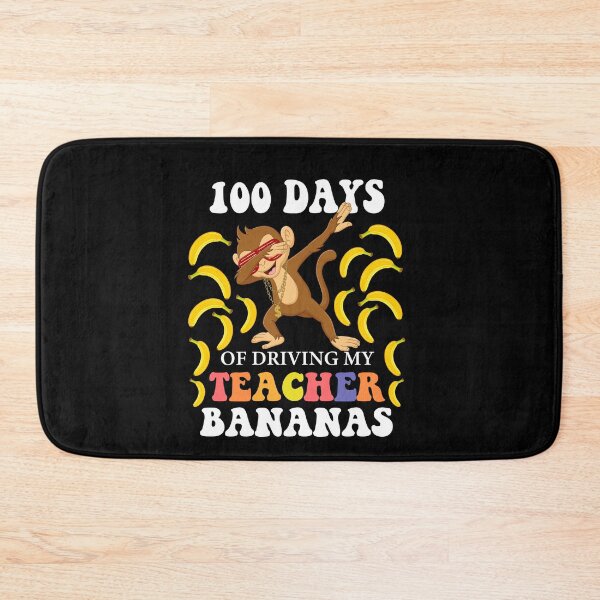 Item preview, 100 Days of Driving My Teacher Bananas Dabbing Monkey designed and sold by SakuraPxl.