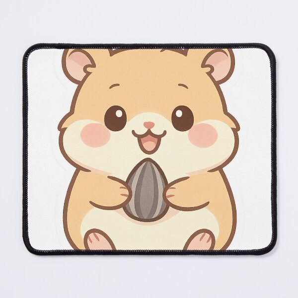 Item preview, Pastel Cheerful Hamster Stickers designed and sold by StickMint.